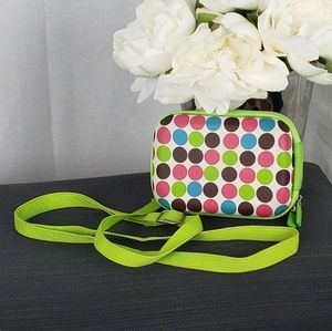 Polka Dot Lanyard Case Bag
